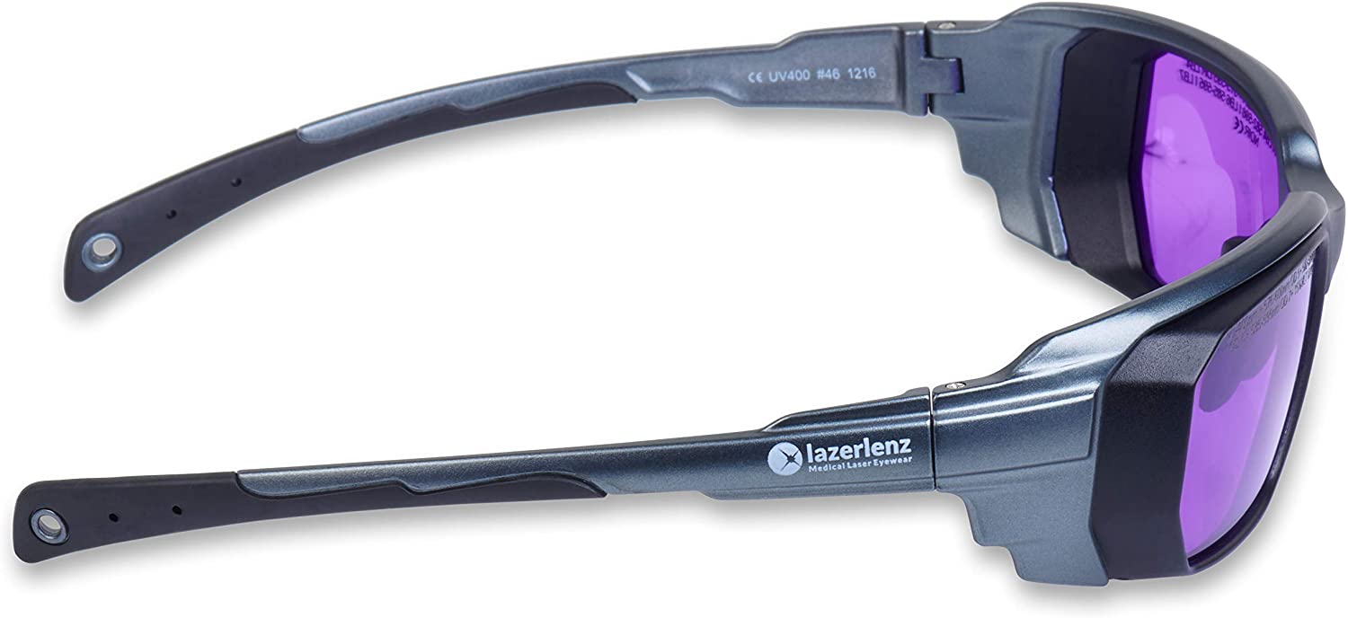 Lazerlenz Premium Laser Goggles 585595 nm Pulsed Dye Medical Laser