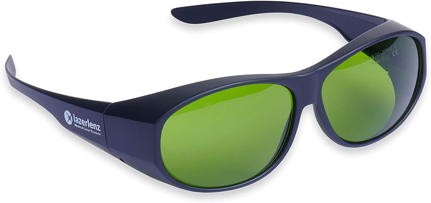 Lazerlenz Premium Laser Goggles Multi Wavelength 755 & 808 & 1064 Fit