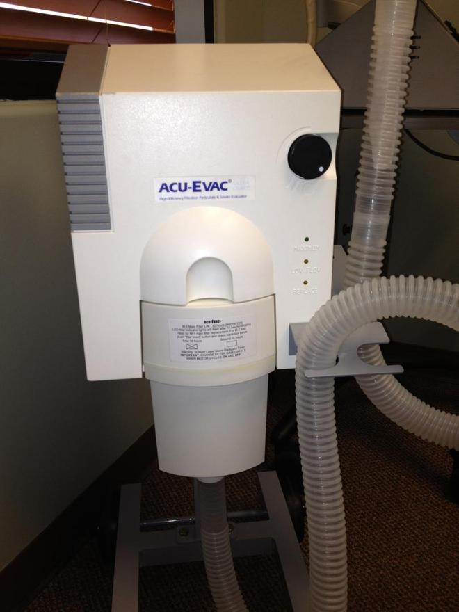 2006 AcuEvac Ultra Quiet Smoke Evacuator Rock Bottom Lasers