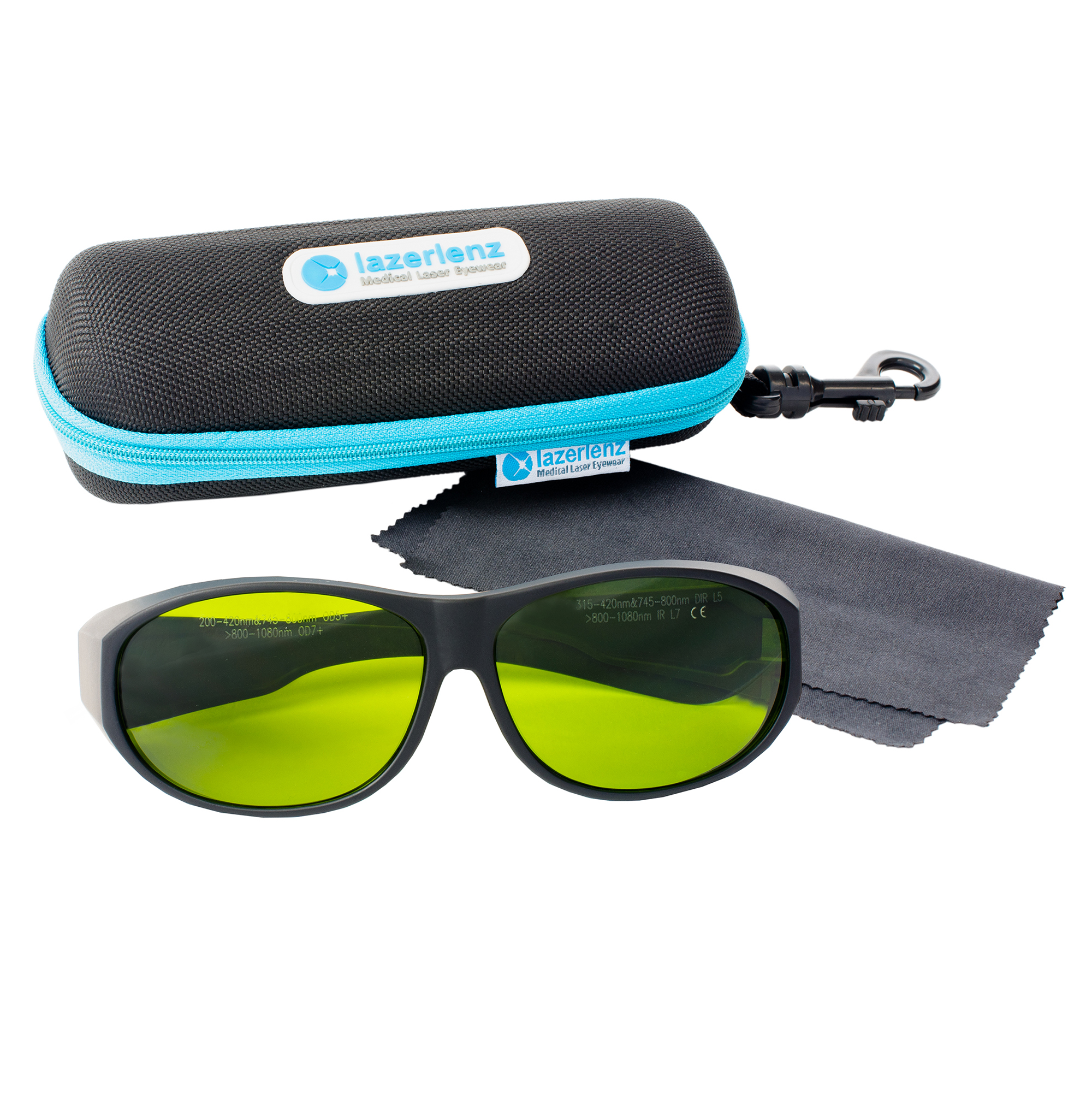 Lazerlenz Premium Laser Goggles Multi Wavelength 755 & 808 & 1064 Medical Eyewear for Medical Doctor and Laser Technician 