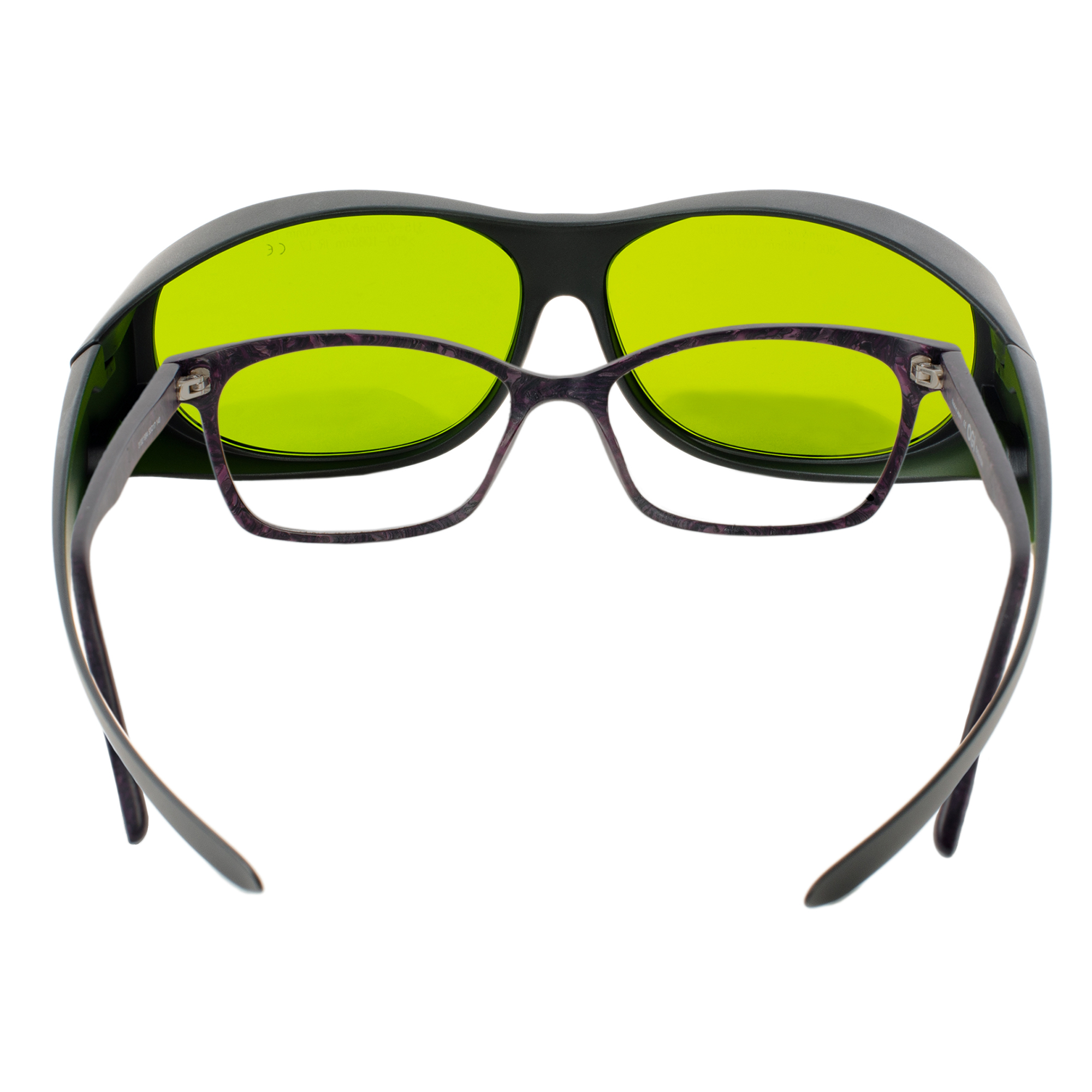 Lazerlenz Premium Laser Goggles Multi Wavelength 755 & 808 & 1064 Medical Eyewear for Medical Doctor and Laser Technician 