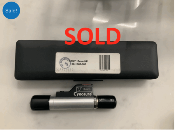 2017 10mm Handpiece for Cynosure Elite Plus - Elite + (km/occ)s