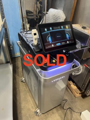 2021 Cynosure Elite IQ - 755nm & 1064nm - 2.5mm to 24mm Spot Sizes - for Hair Removal, Pigment & Vascular, Warts, Wrinkles, Rosacea and More - VERY LOW PULSE COUNT - Free Shipping & 90 Day Warranty (km/con)x