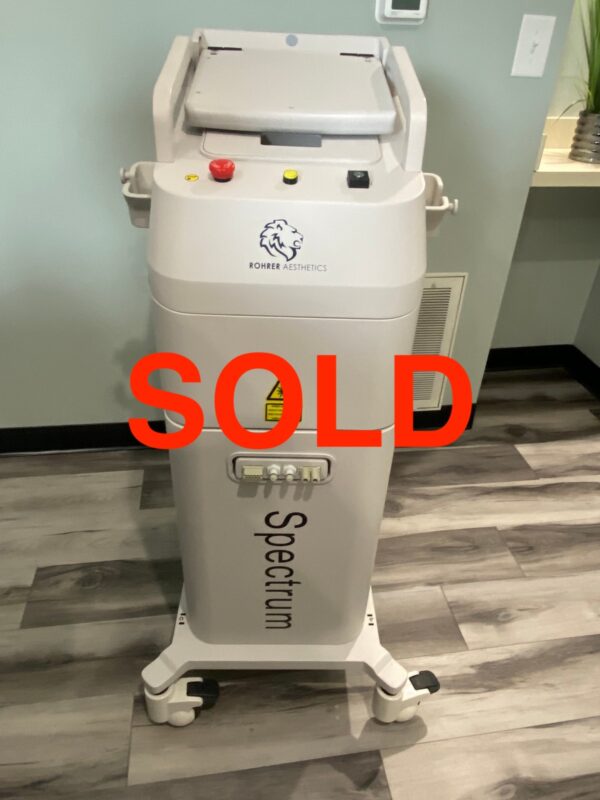 2022 Rohrer Spectrum Multi-Platform System with 5 Handpieces - Diode 810nm, IPL, 532 / 1064 nm Q-Switched Nd:Yag, 1064 nm Long Pulse Nd:Yag, and 2940 Erbium Yag - ONLY 34,578 System Pulses - Free Warranty & Shipping (vw/bal561)s