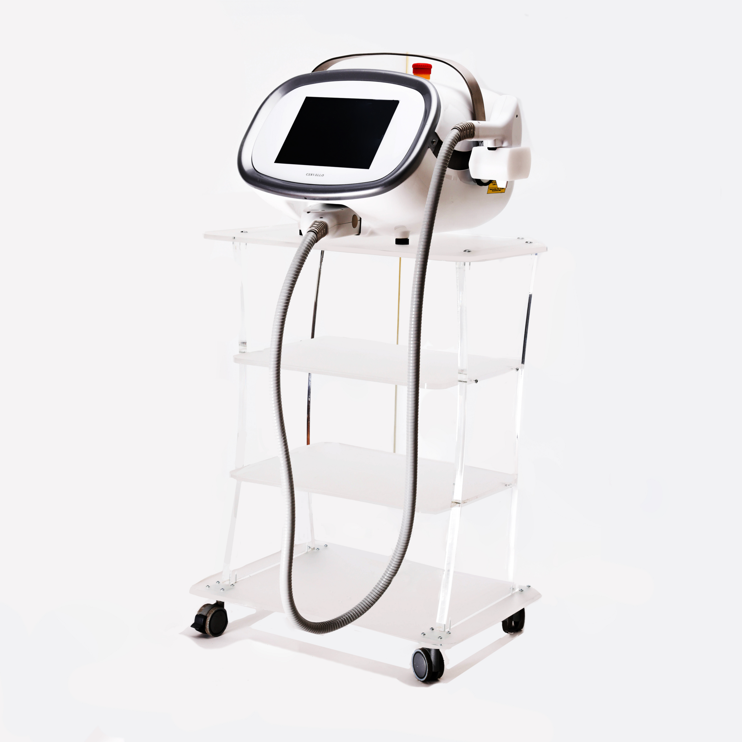 New 2026 Cervello Multi-Wavelength Diode Laser full system view with stand and cables