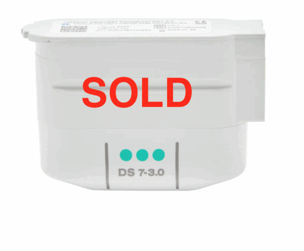 Ulthera Transducer DS 7-3.0N (Narrow) Deep See Green - Partially Used & Expired 02/2024 - 2317/2400 Lines Remaining (km/bun)