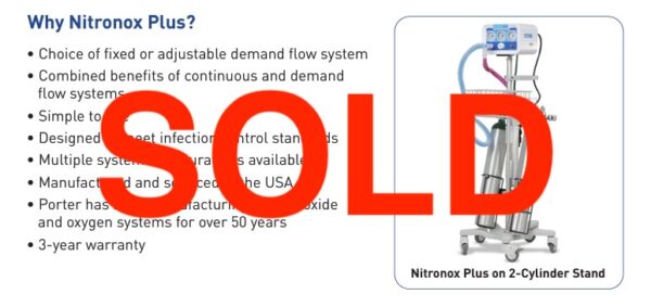 2021 Porter Instruments Nitronox Plus Nitrous Oxide System - 90 Day Warranty & Free Shipping (vw/zb)s