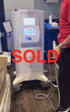 2018 AMP Scarlet SRF - Radio Frequency Microneedling for Skin Rejuvenation & Skin Tightening - INCLUDES CONSUMABLE PURCHASING SUPPPORT -Free Shipping and Warranty (km/poc)x