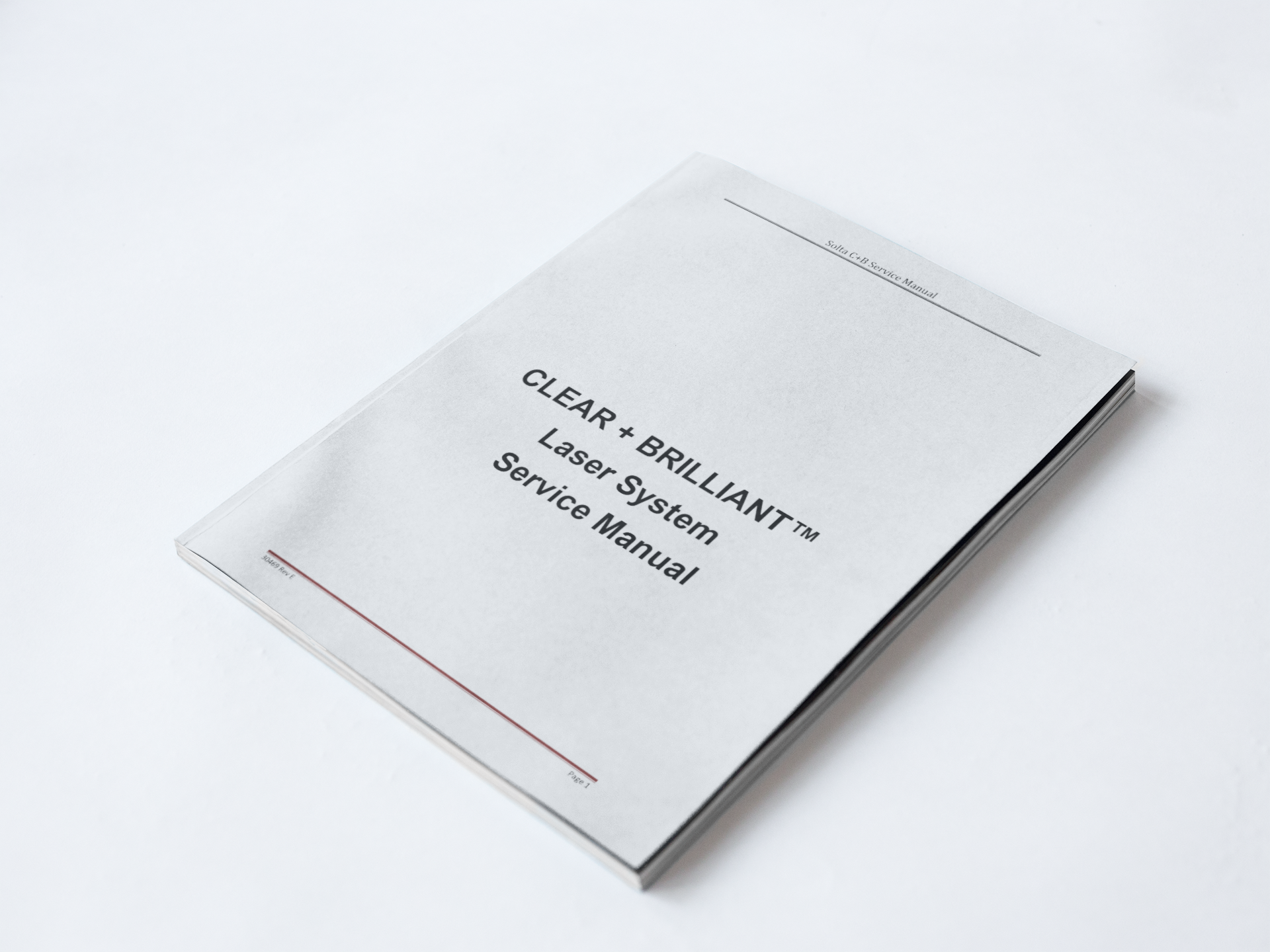 Solta Clear and Brilliant Service Manual
