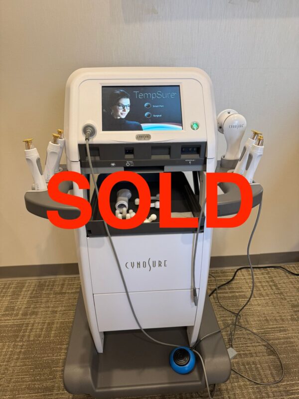 2022 Cynosure Tempsure Envi Monopolar Radio Frequency - with (6) Handpieces - (5) Smart Tempsure Envi 10-30mm Handpieces for Face & Body, 1 Firm Body 60mm Handpiece - HANDPIECE RECHARGE SERVICE IS AVAILABLE - Free Shipping & 90 Day Warranty (km/hij-ve)x