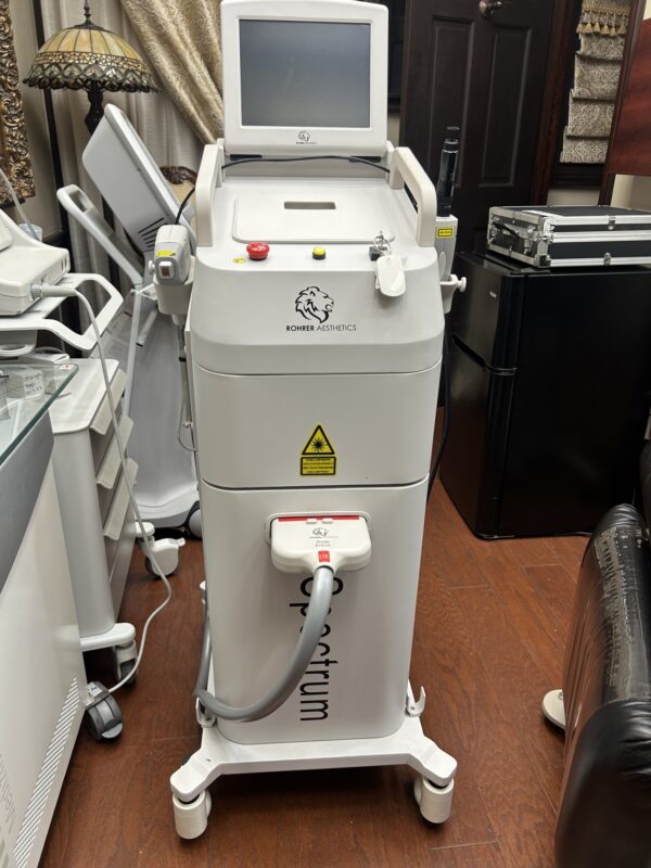 2018 Rohrer Spectrum Multi-Platform System with 5 Handpieces - IPL, 2940 nm Erbium Yag, and Q-Switched 532 / 1064 nm, Long Pulse Nd Yag & Diode Hair Removal - 90 Day Warranty & Shipping Included (km/zed) - Image 6