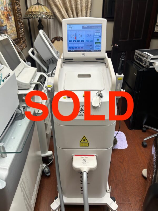 2018 Rohrer Spectrum Multi-Platform System with 6 Handpieces - IPL, 2940 nm Erbium Yag, and Q-Switched 532 / 1064 nm, (2) Long Pulse Nd Yag & Diode - 90 Day Warranty & Shipping Included (km/zed)s