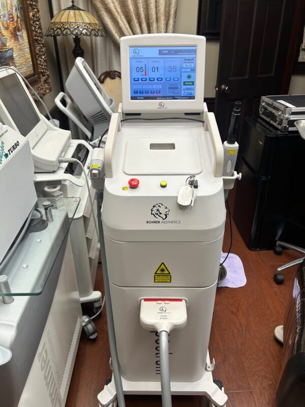 2018 Rohrer Spectrum Multi-Platform System with 5 Handpieces - IPL, 2940 nm Erbium Yag, and Q-Switched 532 / 1064 nm, Long Pulse Nd Yag & Diode Hair Removal - 90 Day Warranty & Shipping Included (km/zed)