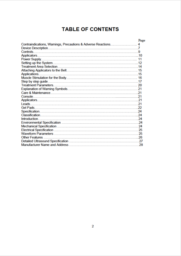 Bodytone User Manual - Digital Download - Image 3