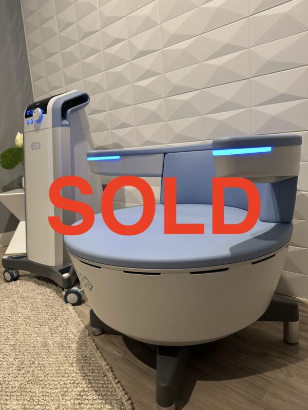 2022/2022 BTL Aesthetics Emsella Kegal Chair for Urinary Incontinence - with Protocols 1 & 2 - High-Intensity Focused Electromagnetic Stimulation  - Hour Count = 20 Hrs 6 Min - Free Shipping & Warranty - (km/mey)s