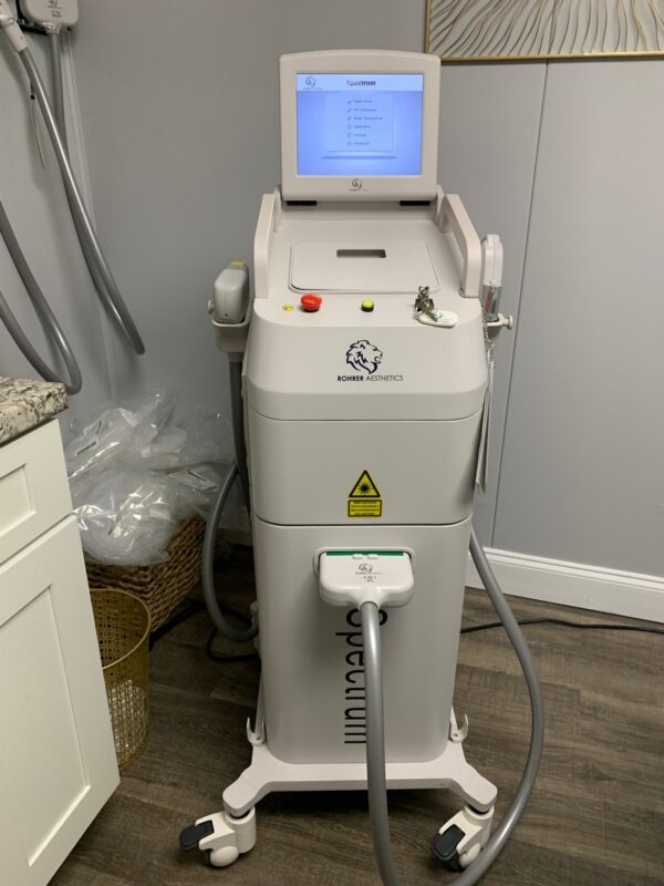 2023 Rohrer Spectrum Multi-Platform System w/ 5 Handpieces - IPL, 2940 nm Erbium Yag, and Q-Switched 532 / 1064 nm, Long Pulse Nd Yag & Diode Hair Removal - 90 Day Warranty & Shipping Included (vw/jg) - Image 2