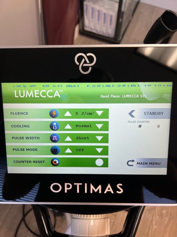 2019 Inmode Optimas w/ 4 Handpieces - Lumecca SR515 IPL, Lumecca SR580 IPL, Forma RF Face Remodeling, & Morpheus8 Face RF Microneedling - Free Shipping & Warranty (km/bc) - Image 8