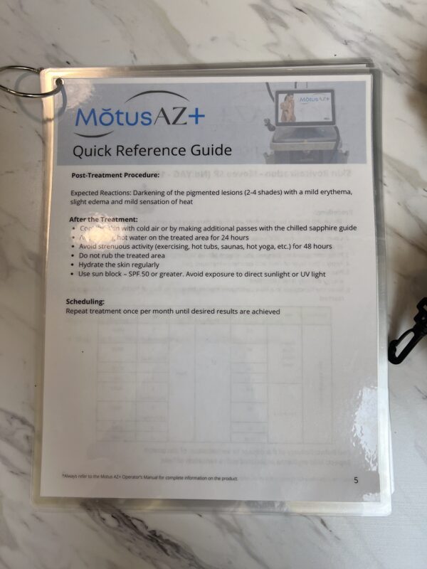 2024 Cartessa Motus AZ+  Alexandrite 755nm & Nd Yag 1064nm - Pain Free Hair Removal, Pigment & Vascular Lesions, & Skin Rejuvention - LOW USE & PULSES - Free Shipping and 90 Day Warranty (km/lut) - Image 45