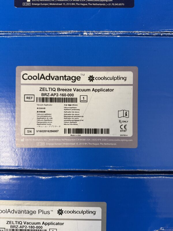 2014 Zeltiq Coolsculpting with (5) Applicators - CoolAdvantage, CoolAdvantage Petite, CoolAdvantage Plus, CoolMini, & CoolSmooth Pro Applicators - Does Not Include Warranty or Shipping (km/ste)s - Image 17