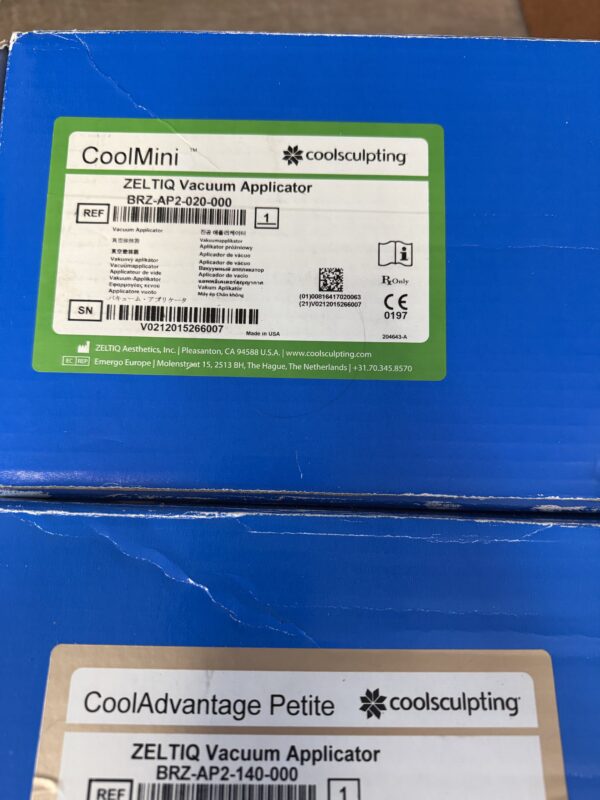 2014 Zeltiq Coolsculpting with (5) Applicators - CoolAdvantage, CoolAdvantage Petite, CoolAdvantage Plus, CoolMini, & CoolSmooth Pro Applicators - Does Not Include Warranty or Shipping (km/ste)s - Image 20