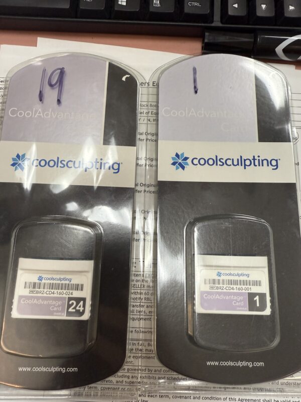 (20) Cycles CoolAdvantage CoolCard for Zeltiq Coolsculpting - Free Shipping (km/ste)s - Image 2