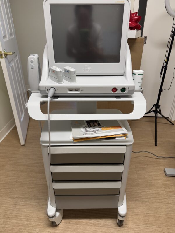 2024 Merz Ulthera Ultherapy Ultrasound Skin Tightening System - with 2024 UH-2 DeepSee Handpiece - PERFECT CONDITION - ONLY USED 10x - Free Shipping & Warranty (km/tan)