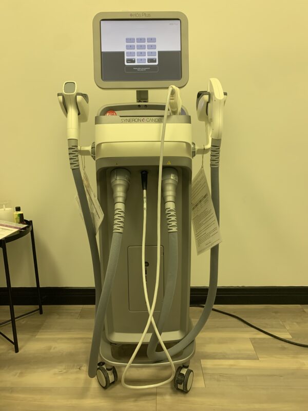 2021 Syneron Candela Elos Plus with 3 Handpieces - SRA IPL Skin Rejuvenation, SublativeRF Radio Frequency Skin Resurfacing, & Motif Vantage Diode & RF 33x14mm Pain Free Hair Removal for All Skin Types  - Includes Warranty & Free Shipping (km/mac)