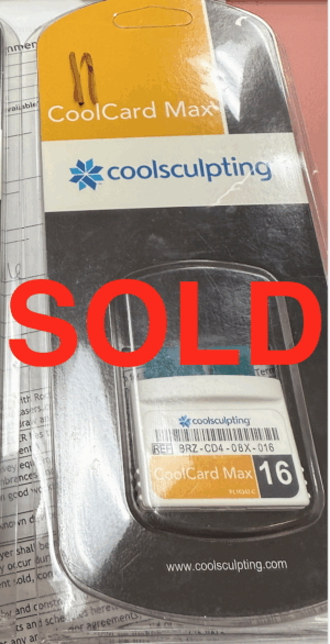 (11) Cycles CoolMax CoolCard for CoolMax Zeltiq Coolsculpting - Free Shipping & Warranty (km/ste)x