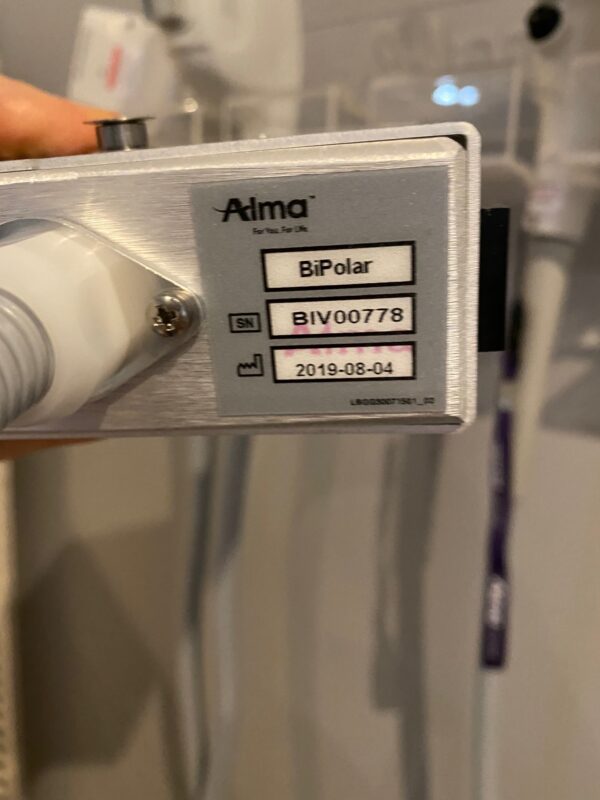 2018 Alma Accent Prime - with (4) Handpieces - Bipolar HP - RF for Areas Requiring Less Deep Penetration, Microplasma Pixel RF HP - Ablative Skin Resurfacing, Ultraspeed HP - Ultrasonic Waves for High-Speed Fat Reduction, & Unilarge HP - Unipolar RF for Cellulite Smoothing - Free Shipping and Warranty (km/boc) - Image 13