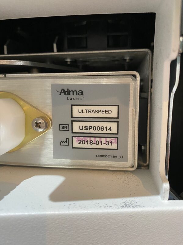 2018 Alma Accent Prime - with (4) Handpieces - Bipolar HP - RF for Areas Requiring Less Deep Penetration, Microplasma Pixel RF HP - Ablative Skin Resurfacing, Ultraspeed HP - Ultrasonic Waves for High-Speed Fat Reduction, & Unilarge HP - Unipolar RF for Cellulite Smoothing - Free Shipping and Warranty (km/boc) - Image 17