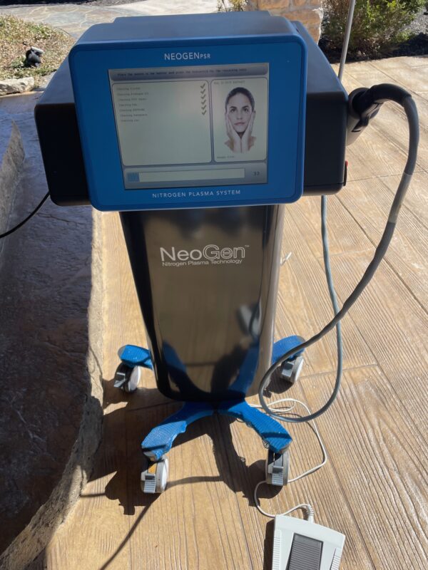 2020 Energist Neogen PSR Non Ablative Nitrogen Plasma Device for Acne Scarring, Pigmented Lesions, Actinic Keratosis, Seborrheic Keratosis, Facial Rhytides & Viral Papilloma (km/mow)