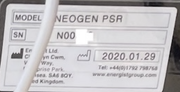 2020 Energist Neogen PSR Non Ablative Nitrogen Plasma Device for Acne Scarring, Pigmented Lesions, Actinic Keratosis, Seborrheic Keratosis, Facial Rhytides & Viral Papilloma (km/mow) - Image 6