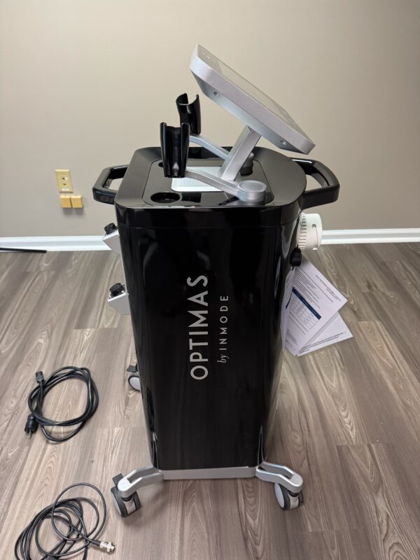 2023 Inmode Optimas w/ 4 Handpieces - Diolaze Diode Hair Removal, Lumecca 515 & 580 IPL Pigment & Vascular Removal, & Vasculaze 1064nm Diode Vein Removal  Handpieces - Free Shipping & Warranty (km/kim-ve) - Image 4