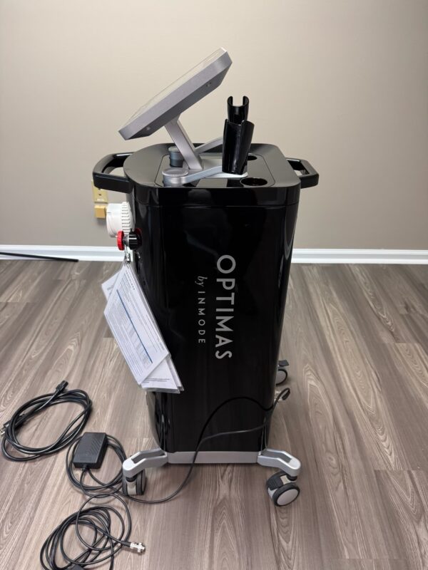 2023 Inmode Optimas w/ 4 Handpieces - Diolaze Diode Hair Removal, Lumecca 515 & 580 IPL Pigment & Vascular Removal, & Vasculaze 1064nm Diode Vein Removal  Handpieces - Free Shipping & Warranty (km/kim-ve) - Image 5