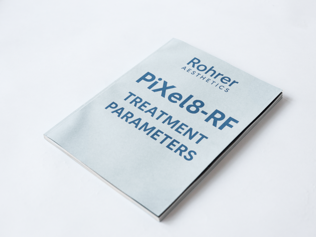 Rohrer Pixel8 Treatment Parameters – PDF Download - Rock Bottom Lasers