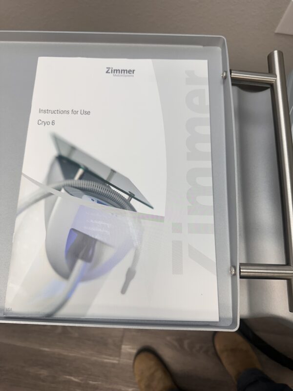 2022 Zimmer Cryo 6 Skin Chiller - Free Shipping & Warranty (km/swi)s - Image 10