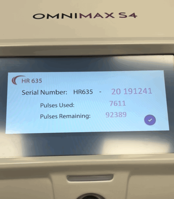 2019 Sharplight Omnimax S4 with (11) Handpieces - HR 635 Hair Removal,  AC 420 Acne,  SR 580 Skin Rejuvenation, VP 535 Vascular & Pigmented Lesions;  Dual VP 535-680nm/860nm Vascular & Pigmented Lesions, Fractional 2940nm Er:YAG Scar & Skin Rejuvenation, QS 532/1064 Q-Switched Tattoo Removal, LP 1064 Nd Deeper Vascular Lesions & Hair Removal, RF Body Contouring,  RF Face Contouring, & IR 3.4 Skin Tightening & Rejuvenation Small Areas - Includes Free Shipping & Warranty (km/tru)s - Image 35