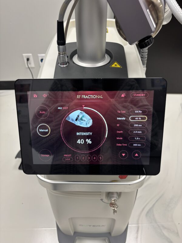 2021 Cutera Secret PRO - Co2 Fractional & RF Microneedling System - Co2 Fractional Handpiece, & Radio Frequency with 25-Pin/60 Pin Handpiece - CONSUMABLE PURCHASING SUPPORT INCLUDED - Only 33 Hours of Use - Free Shipping & Warranty (km/tru) - Image 15