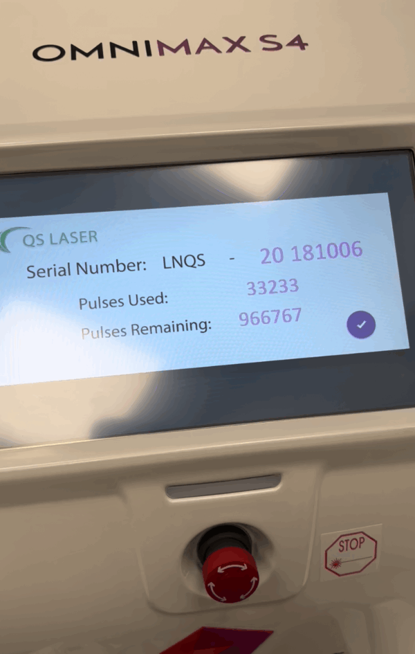 2019 Sharplight Omnimax S4 with (11) Handpieces - HR 635 Hair Removal,  AC 420 Acne,  SR 580 Skin Rejuvenation, VP 535 Vascular & Pigmented Lesions;  Dual VP 535-680nm/860nm Vascular & Pigmented Lesions, Fractional 2940nm Er:YAG Scar & Skin Rejuvenation, QS 532/1064 Q-Switched Tattoo Removal, LP 1064 Nd Deeper Vascular Lesions & Hair Removal, RF Body Contouring,  RF Face Contouring, & IR 3.4 Skin Tightening & Rejuvenation Small Areas - Includes Free Shipping & Warranty (km/tru)s - Image 37