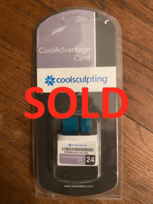 (24) Cycles CoolAdvantage CoolCard for Zeltiq Coolsculpting - Free Shipping & Warranty (km/tom)s