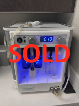 2020 Envy Medical Diamond Glow SP3 Dermalinfusion Facial System - Hour Count = 91 Hours - Free Shipping & 90 Day Warranty (km/swi)