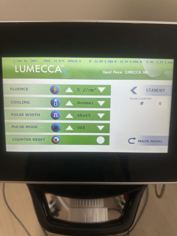 2021 Inmode Optimas with 5 Handpieces - Diolaze XL 810, Morpheus8 FACE, Lumecca 580, Lumecca 515, and Forma - LOADED SYSTEM! TIPS ARE AVAILABLE FOR PURCHASE WITH THIS SYSTEM  (jp/pet) - Image 18