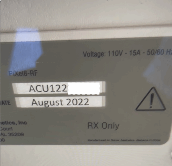 2022 Rohrer Phoenix 15 CO2 Laser - Fractional Skin Resurfacing, Acne Scar Revision, Stretch Mark Reduction, Pigmented Lesions & Skin Tightening - 90 Day Warranty & Free Shipping (jp/jg) - Image 14