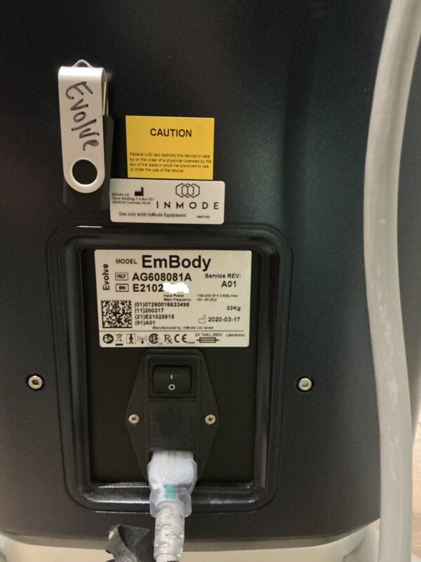 2020 Inmode Evolve EmBody with TITE, TRIM & TONE - Hands Free RF Skin Tightening, RF Fat Burning, EMS Muscle Sculpting & RF Fat Burning, EMS Muscle Sculpting - NO CONSUMABLES NEEDED - Free Shipping & Warranty (jp/qui) - Image 23