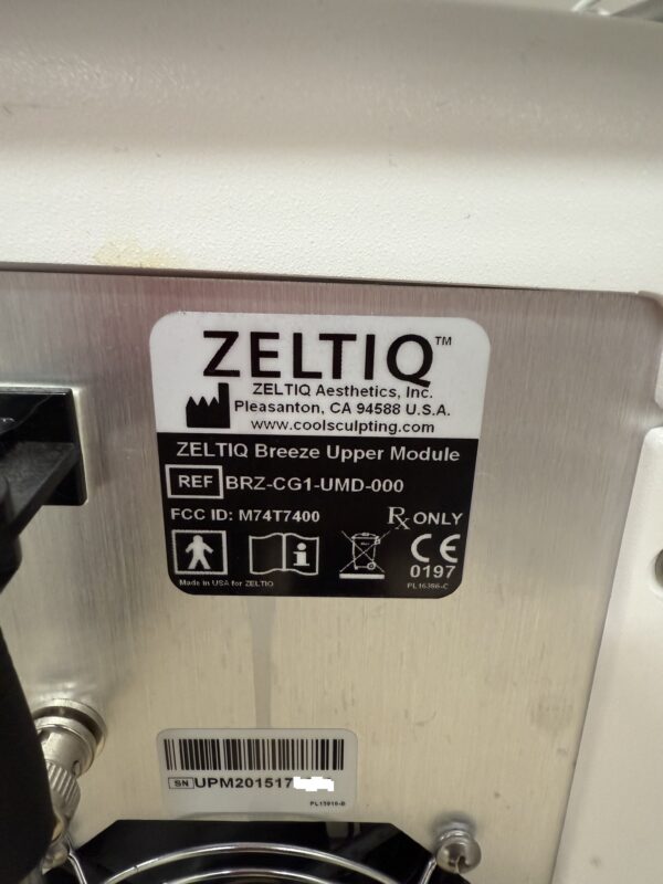 2015 Zeltiq Coolsculpting with (8) Applicators - (3) CoolAdvantage, (2) CoolAdvantage Plus, CoolAdvantage Petite, CoolMini, & CoolSmooth Pro Applicators - Includes Warranty & Free Shipping (km/aus) - Image 28