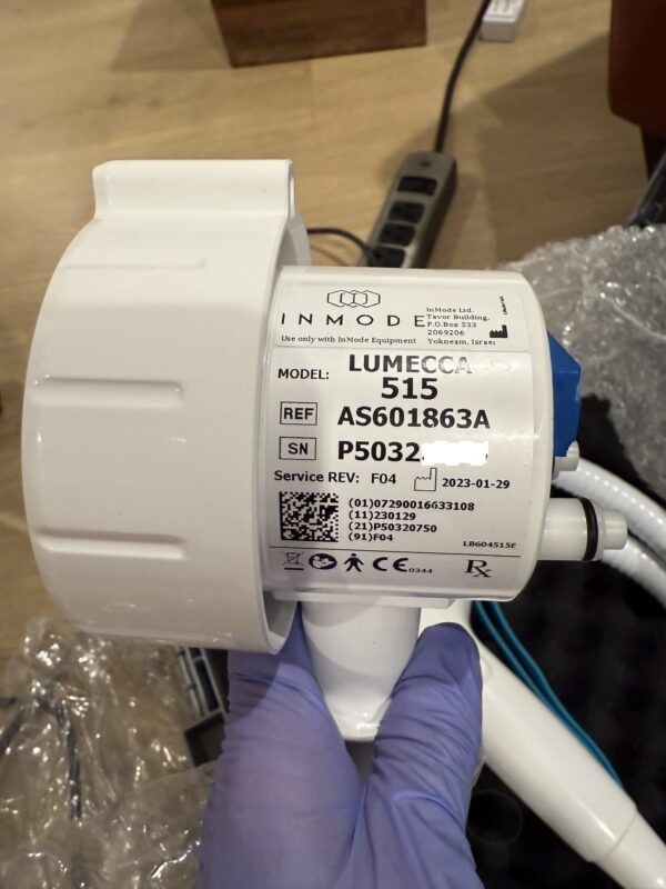 2023 Inmode Optimas w/ 3 Handpieces - Lumecca SR515 IPL, Lumecca SR580 IPL, & Diolaze XL - LOW PULSES - Free Shipping & Warranty (jp/pop) - Image 5