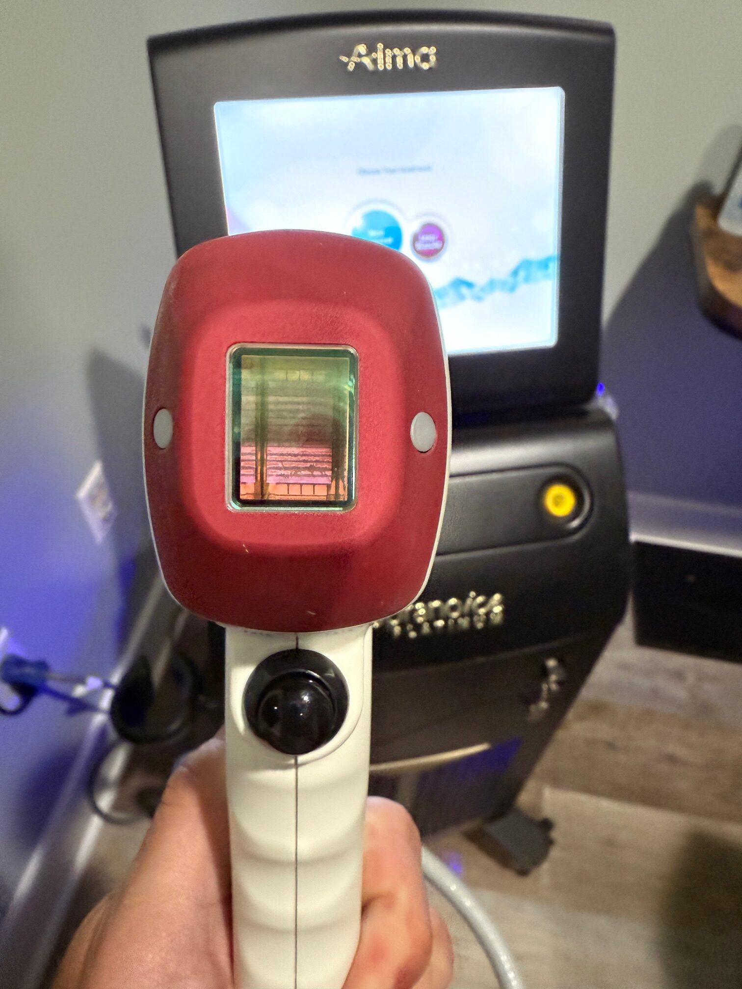 2022 Alma Soprano Ice PLATINUM - WITH 2 HANDPIECES - Trio 3D 2cm x 2cm Spot Size Handpiece, & Ice Speed Diode Handpiece - Diode 810, Alex 755nm & Nd Yag 1064nm Hair Removal Laser - Low Pulses - Free Shipping & Warranty (jp/mof-rt) - Image 16