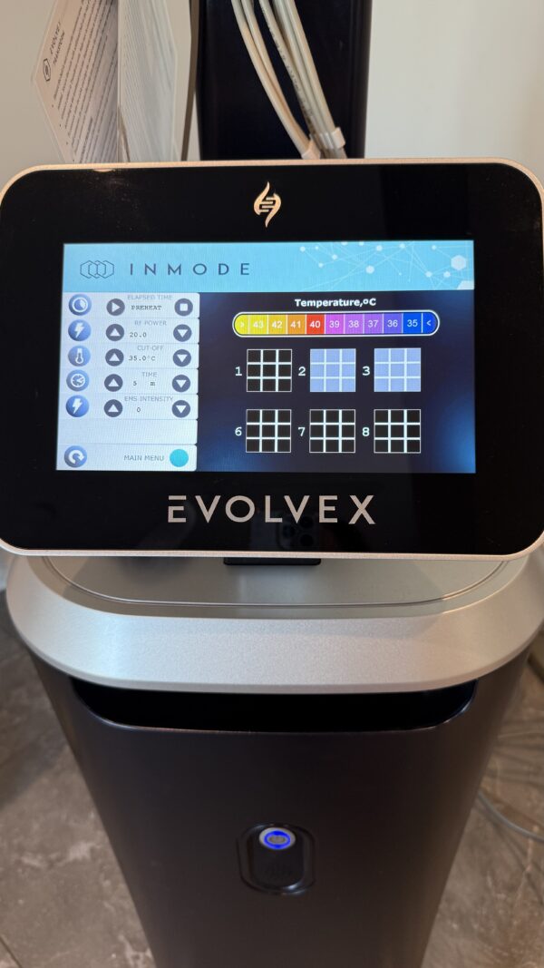 2020 Inmode EvolveX - w/ TITE, TRANSFORM, & TONE - HANDS FREE RF Skin Tightening, RF Fat Burning, EMS Muscle Sculpting & RF Fat Burning, EMS Muscle Sculpting - Free Shipping & Warranty - NO CONSUMABLES NEEDED  (jp/buc) - Image 10