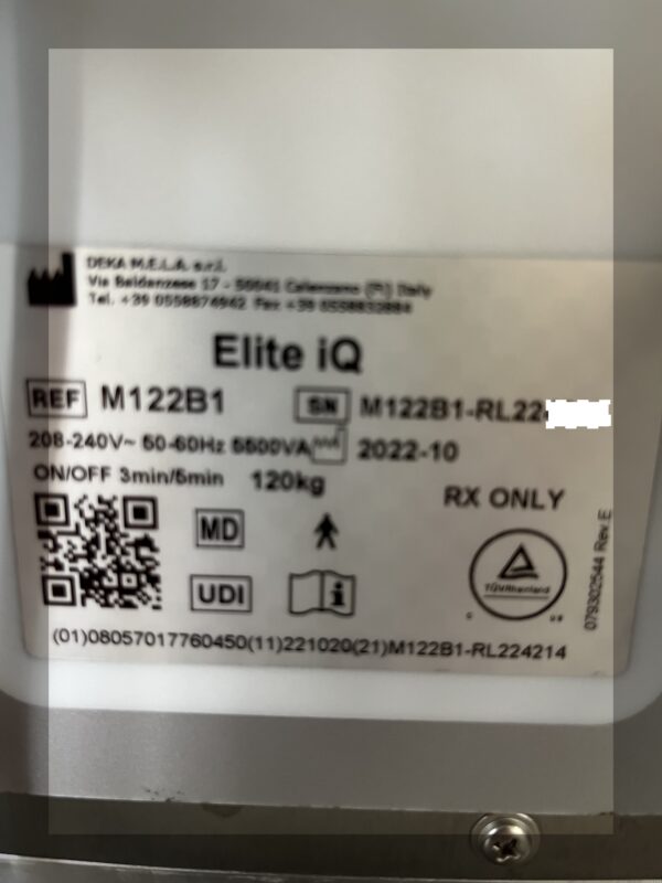 2022 Cynosure Elite IQ - 755nm & 1064nm - 2.5mm to 24mm Spot Sizes - VERY LOW USE & PULSES - Total Pulse Counts = ONLY 233,194 - for Hair Removal, Pigment & Vascular, Warts, Wrinkles, Rosacea and More - Includes Skin Chiller, Free Shipping & Warranty (jp/dc) - Image 19