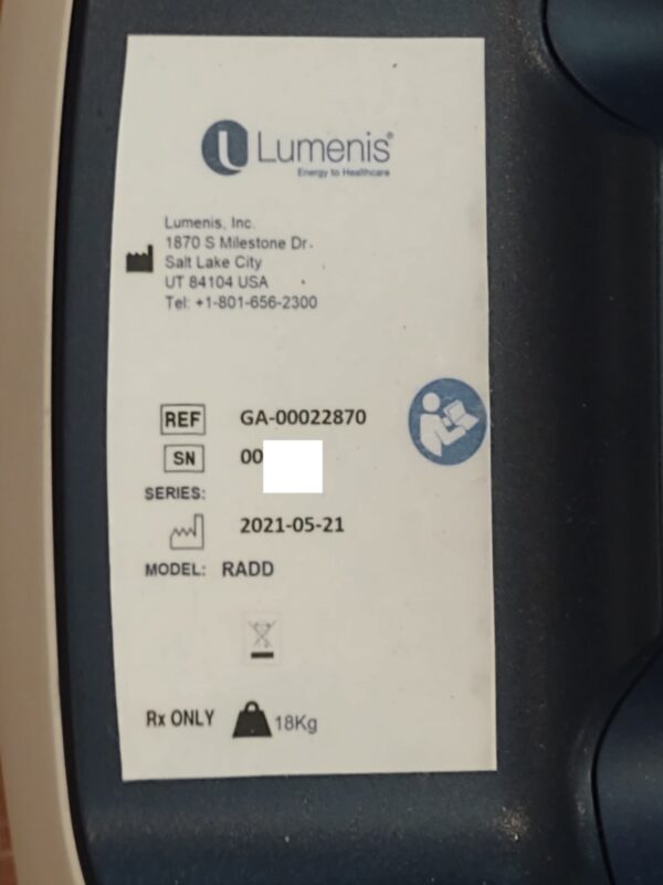 2021 Lumenis RADD Radio Frequency - for Body Contouring, Skin Smoothing and Tightening on the Face and Body, and Cellulite Reduction - Free Shipping & 90 Day Warranty (km/rob) - Image 20